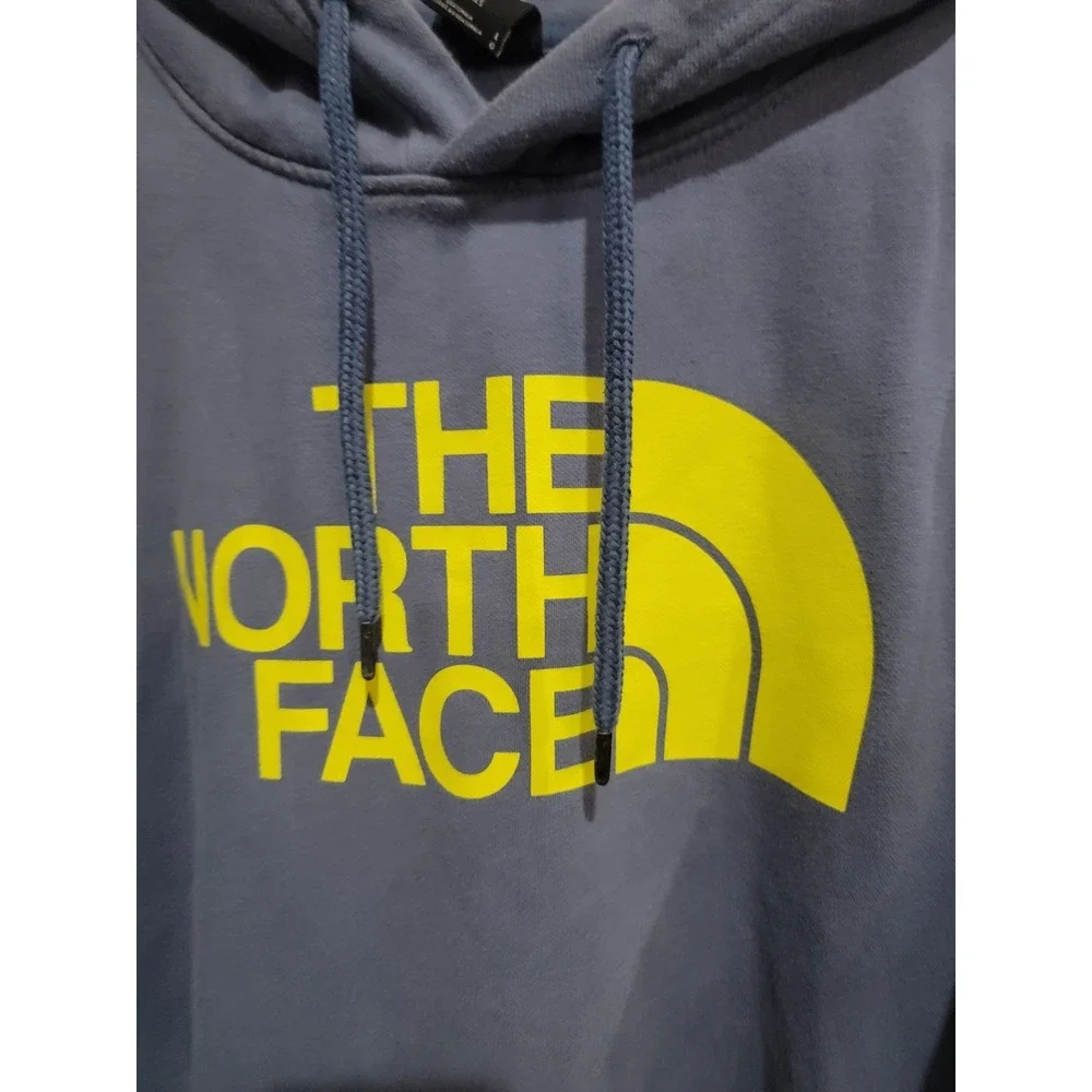 The North Face Men's Half Dome Hoodie Men's L Blue Yellow‎ Pullover